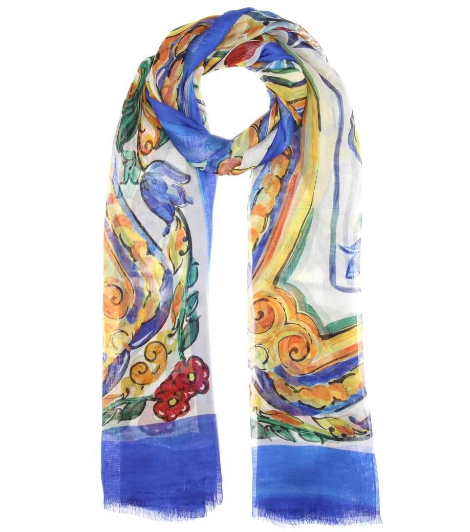 La pashmina es tendencia: Dolce & Gabbana