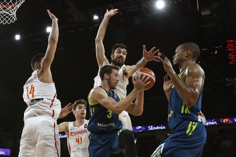 Semifinales del Eurobasket: España - Eslovenia