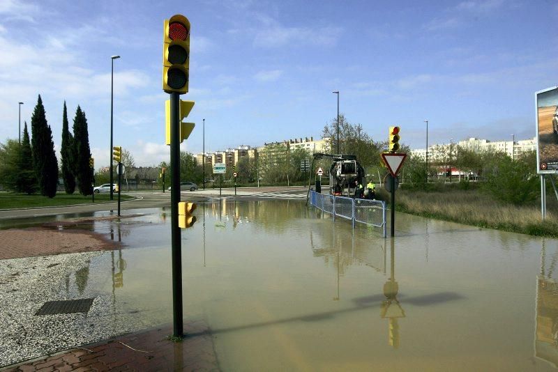 Crecida del Ebro en Zaragoza