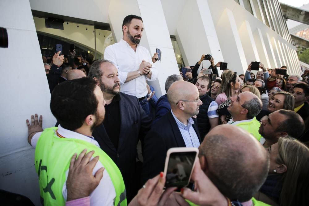 Apertura de campaña de Vox en el Calatrava, en Oviedo