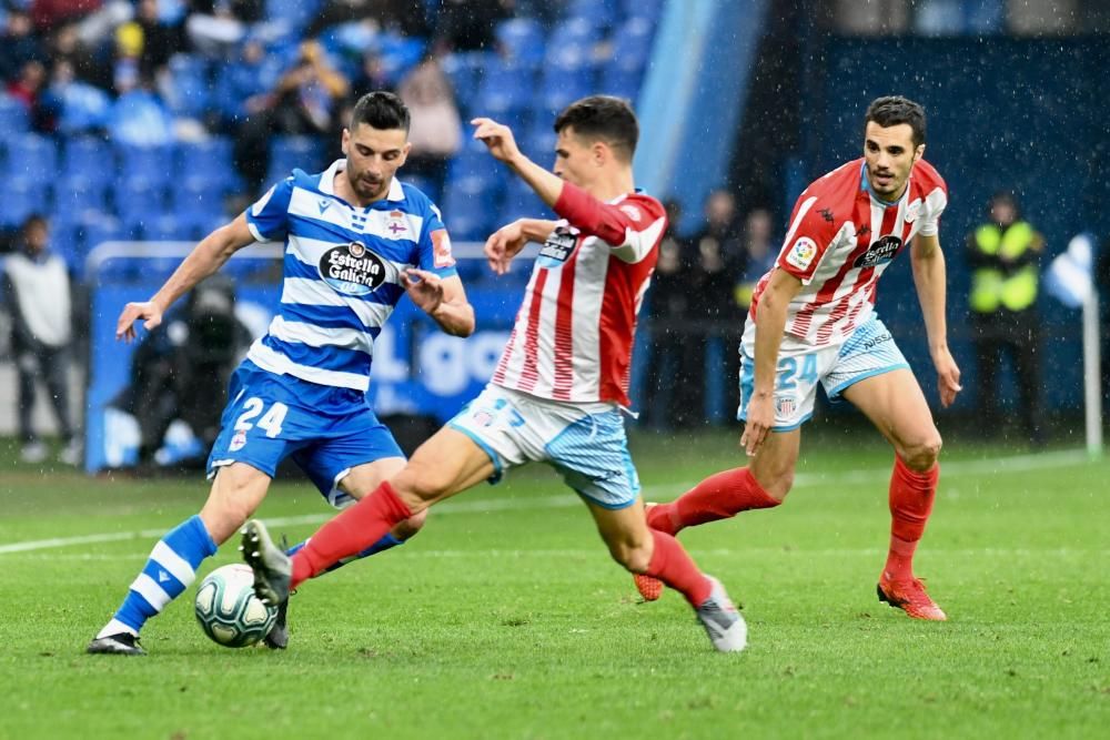 0-0 en el Deportivo-Lugo