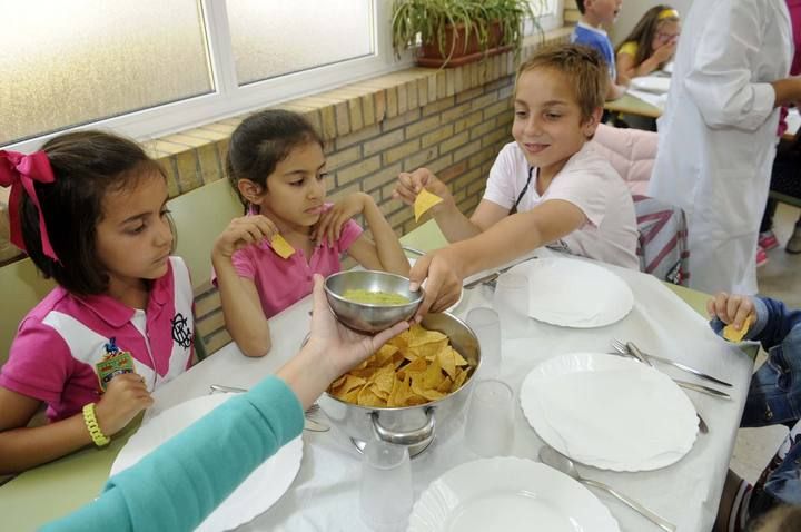 Menú escolar con sabor a México