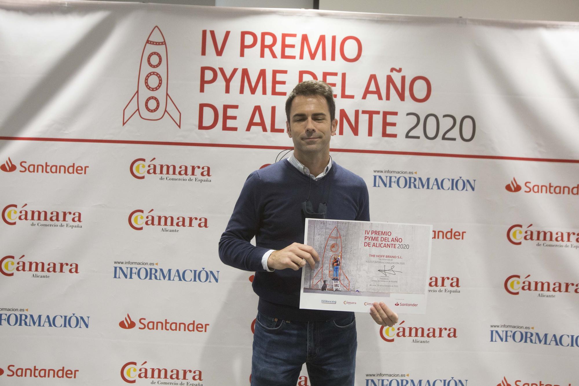 La Cámara y el Santander premian a FacePHI como mejor PYME del año 2020