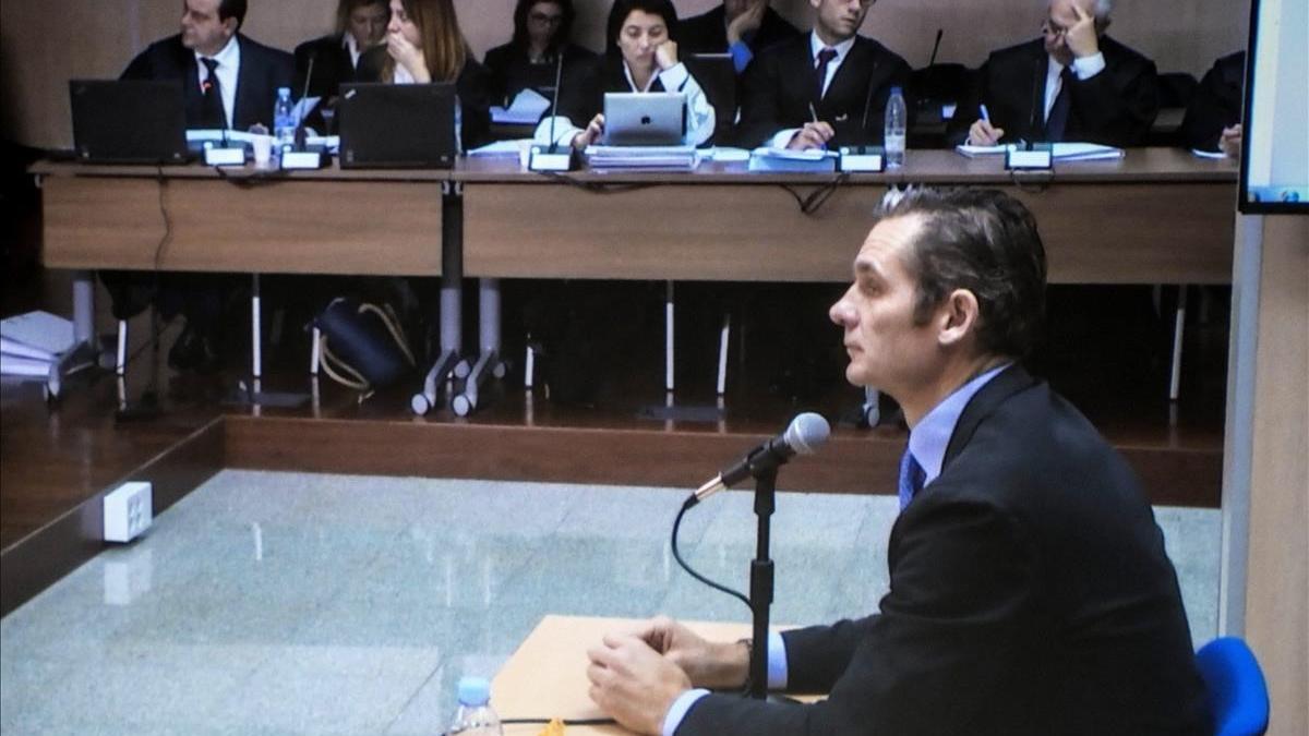 Urdangarin responde las preguntas del fiscal anticorrupción Pedro Horrach