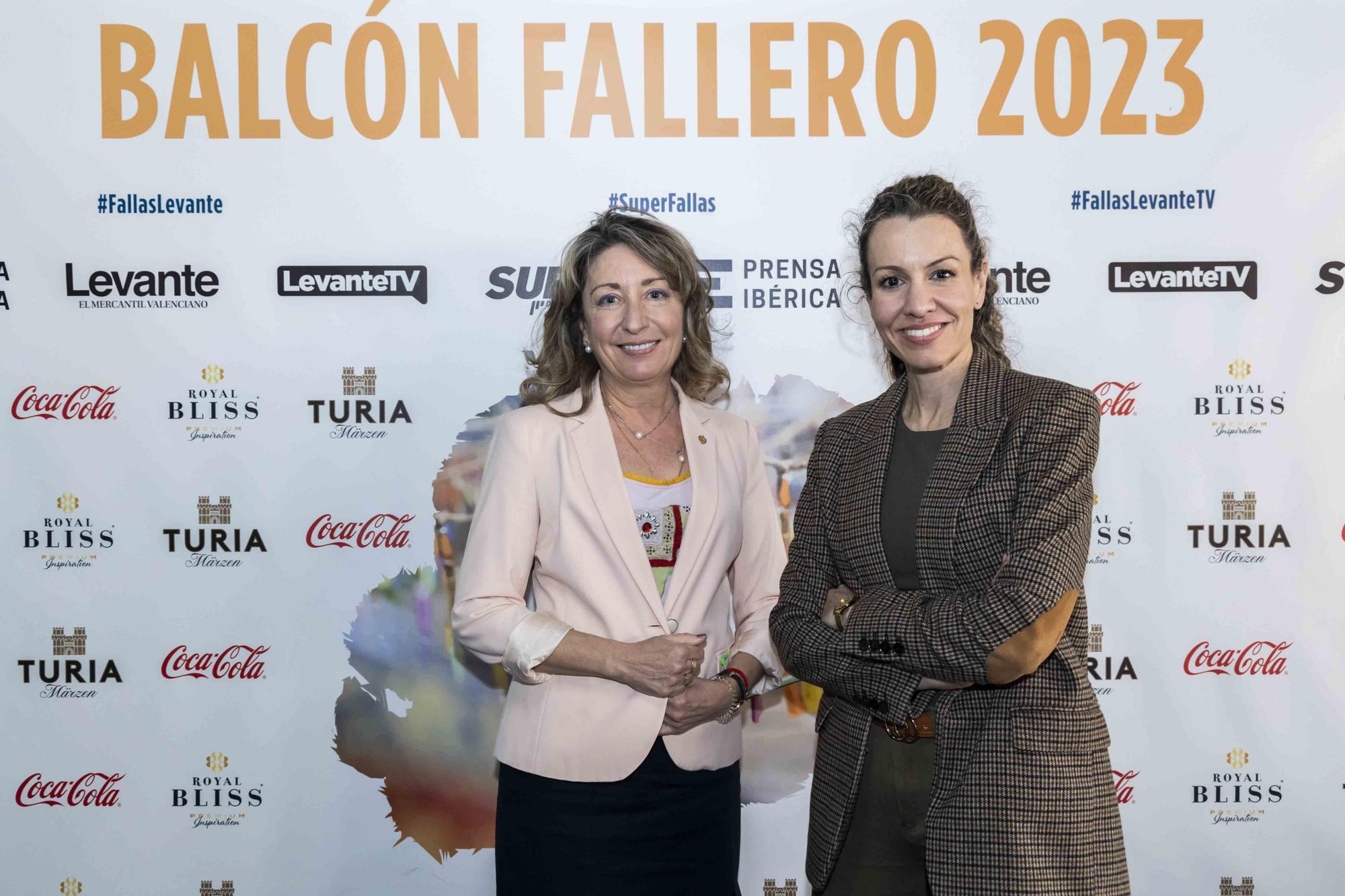 El balcón fallero de Levante-EMV del 7 de marzo