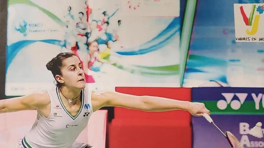 La jugadora de bádminton Carolina Marín, campeona del mundo, también forma  parte de la iniciativa educativa ilicitana.
