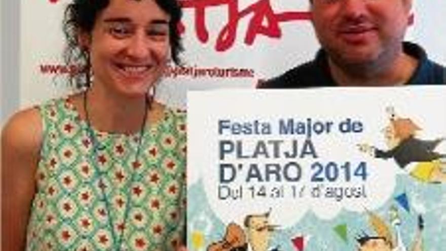 Roser Matas és l&#039;autora del cartell de la Festa de Platja d&#039;Aro