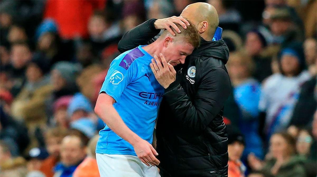 Guardiola, sobre De Bruyne: Es el mejor centrocampista del mundo