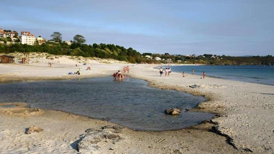 Vista de la playa de Major.  // Gustavo Santos