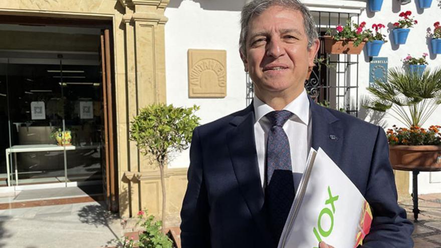 El concejal de Vox en Marbella, Eugenio Moltó. | L.O.