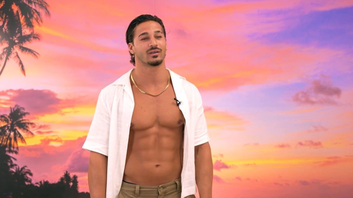 Uno de los italianos, Andrea, que se presenta como tentador a 'LIDLT9'