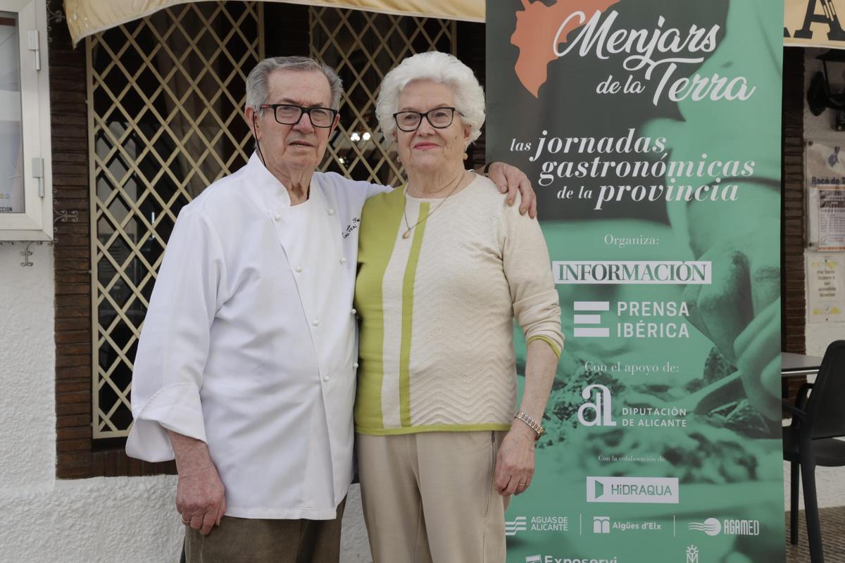Los fundadores del Mesón Racó de Toni.