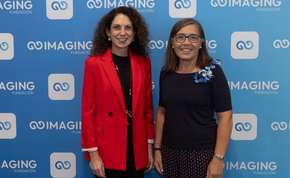 Beatriz Albella y Ángela Rodríguez (Ministerio de Ciencia, Innovación y Universidades). | INFORMACIÓN