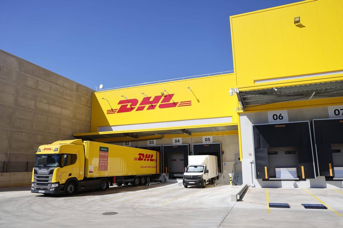 Vilablareix. Carrer de Raset 40. Inauguracio nova infraestructura logistica de DHL. Miguel Borras, director general de DHL Express Espanya.