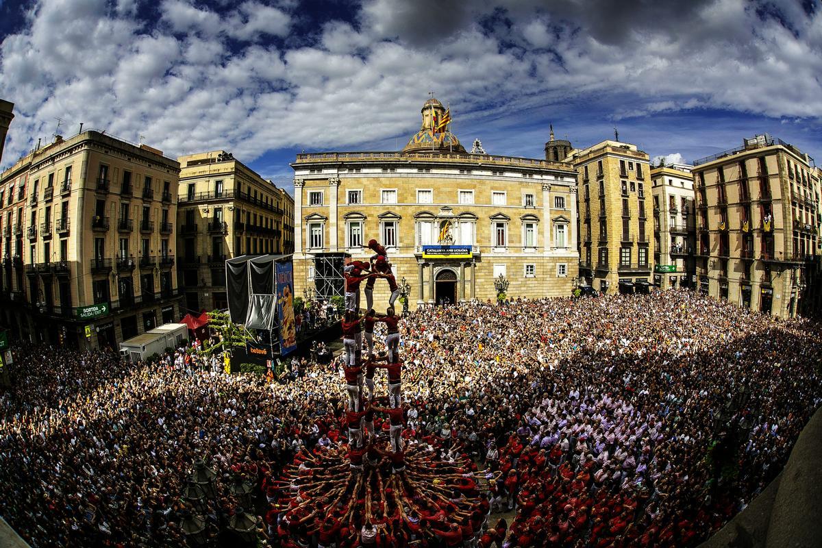 Diada castellera de la Mercè 2022