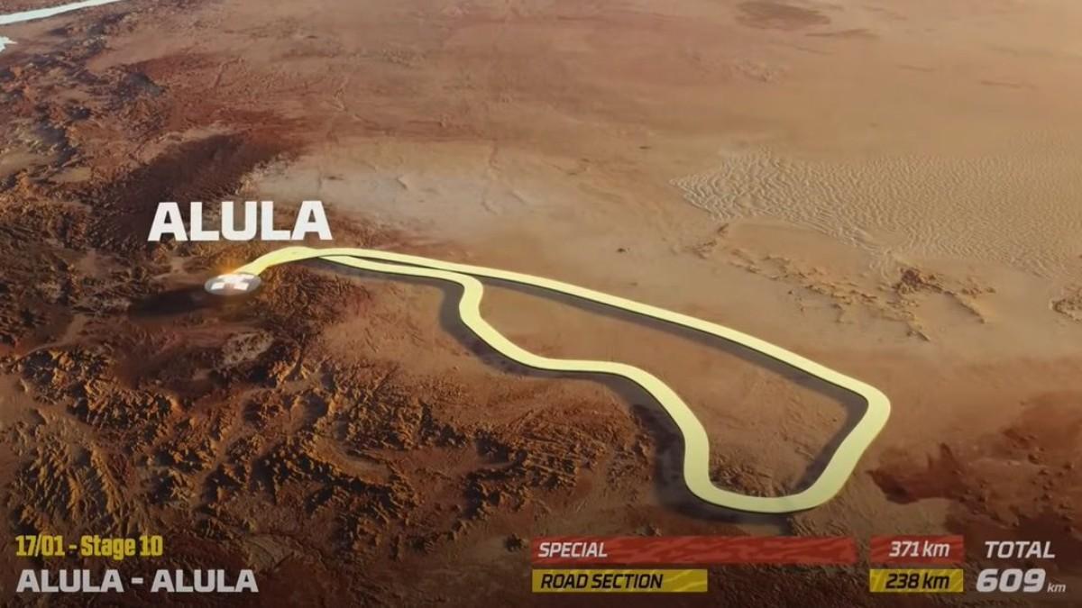 Así es la décima etapa del Dakar 2024