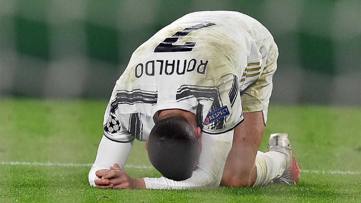 Cristiano Ronaldo, derrotado tras caer eliminado de Champions ante el Porto