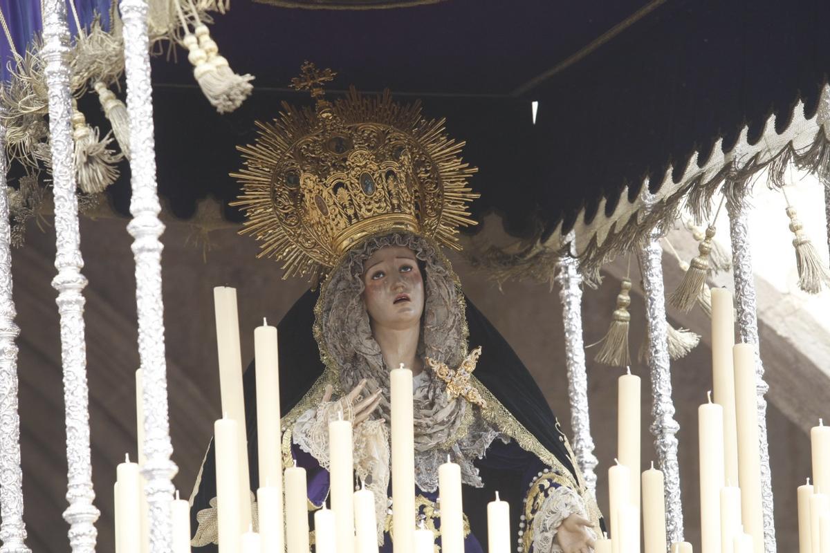 La Virgen de Mayor Dolor, en una imagen de archivo.