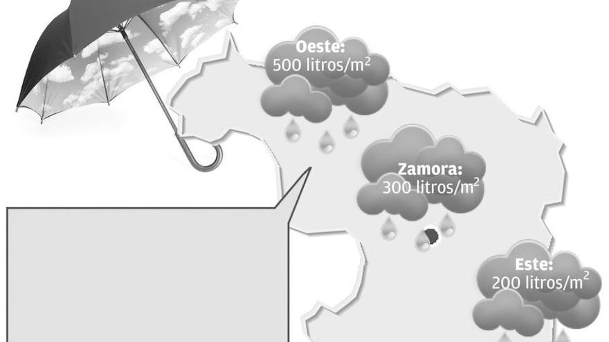 El Oeste de la provincia superó los 500 litros de lluvia entre enero y abril