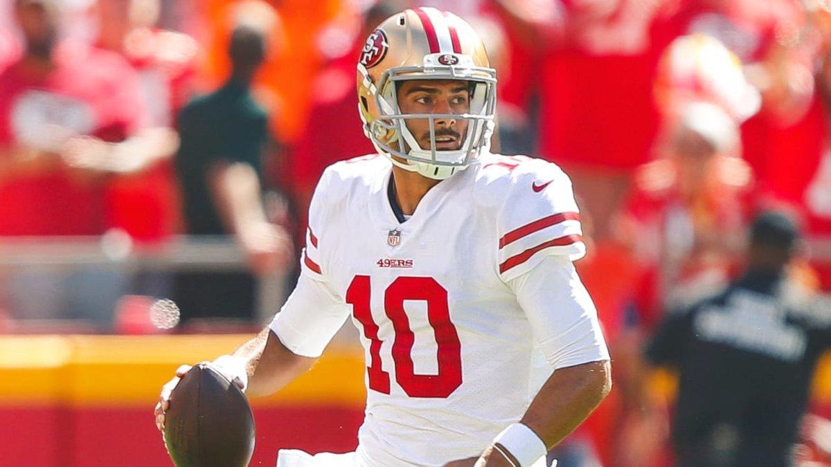 Jimmy Garoppolo se perdió algunos juegos de esta temporada por lesión