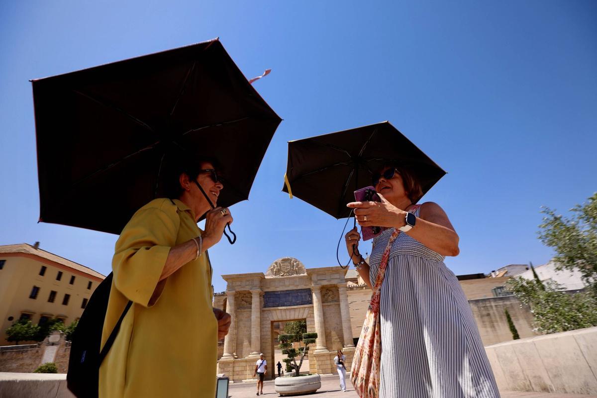 Córdoba. Calor, turismo, Judería, Mezquita, Puente Romano, Altas temperaturas