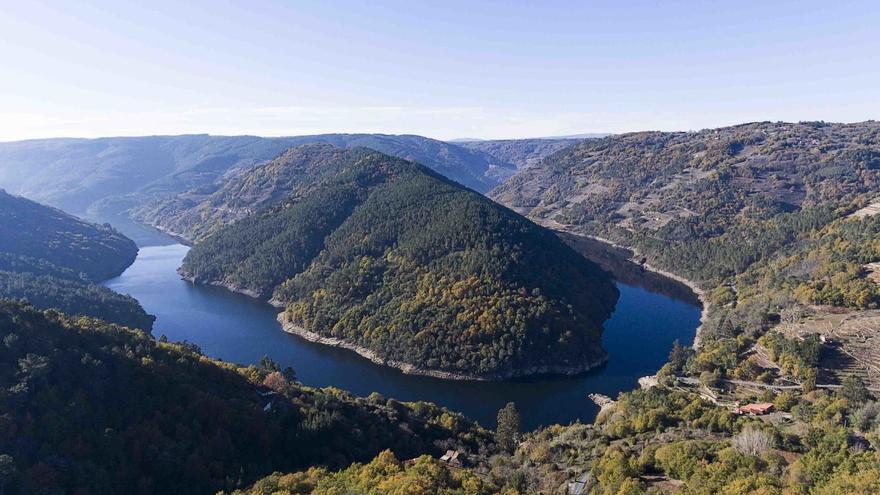 O Cabo do Mundo, en el río Miño, es uno de los lugares más emblemáticos de la Ribeira Sacra.