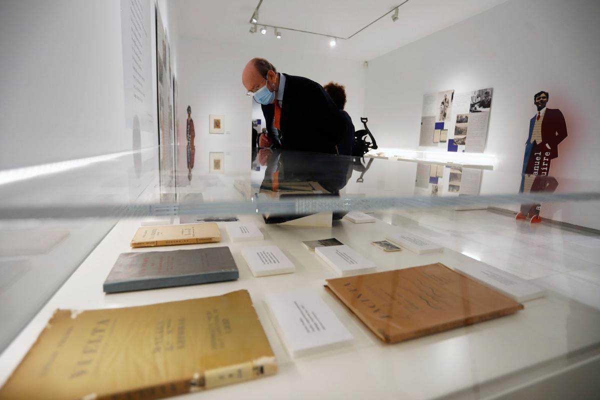 Exposición sobre Emilio Prados en el Centro Cultural de la Fundación Unicaja