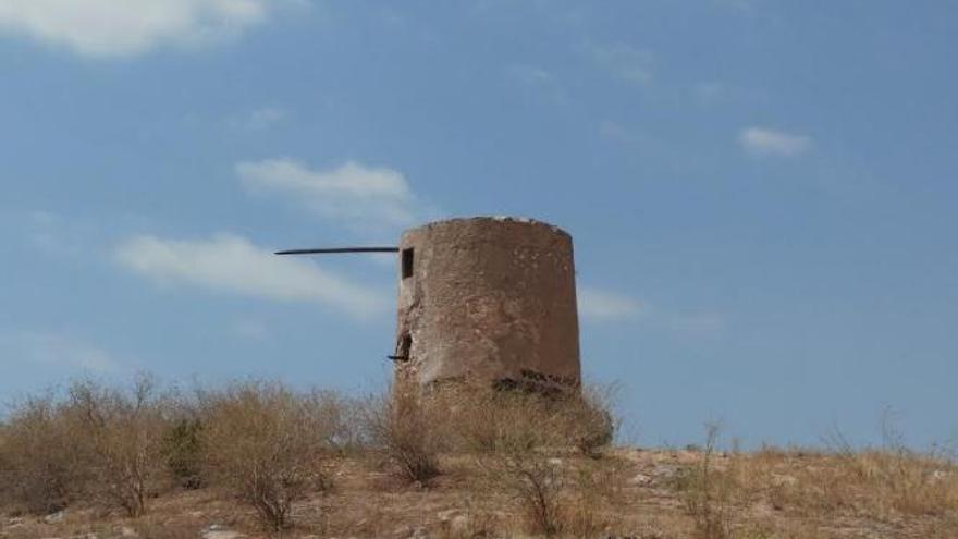 80.000 euros para restaurar el molino de viento El Maestre de San Javier