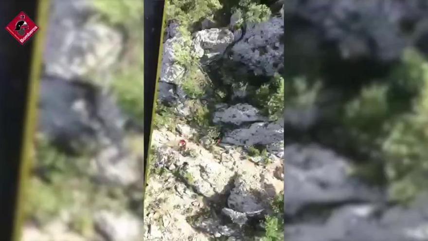 Rescatan a dos jóvenes en el Montgó y en Puig Campana, uno por golpe de calor