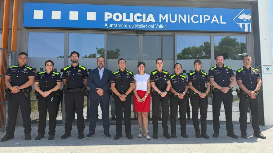 Les dones només superen 20% a les policies locals de Mollet, Vilanova i Rubí