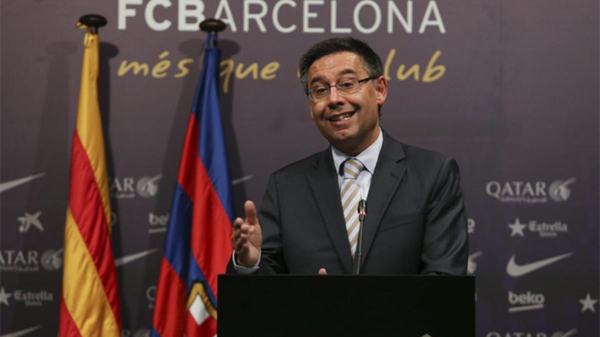 Josep Maria Bartomeu, presidente del FC Barcelona