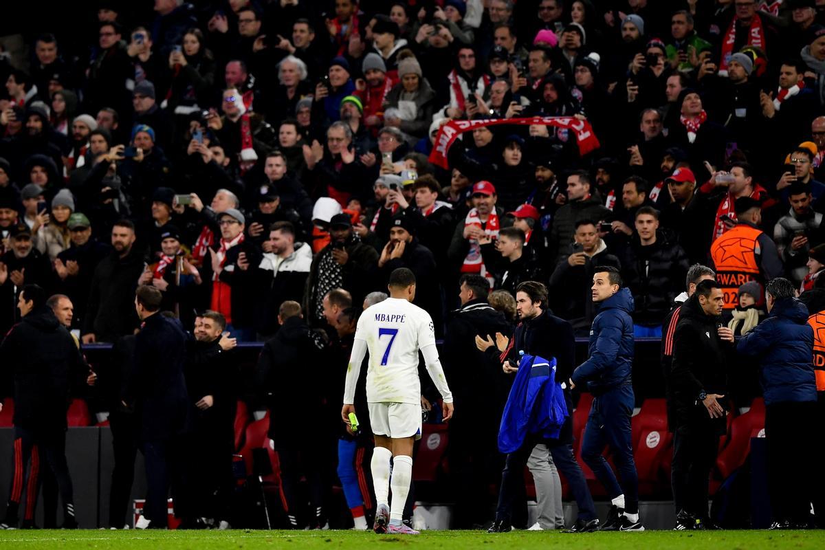 Mbappé vivió un nuevo fracaso europeo con el PSG