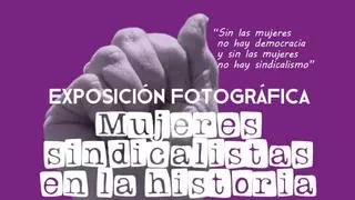 Burjassot acoge la exposición fotográfica “Mujeres sindicalistas en la historia”