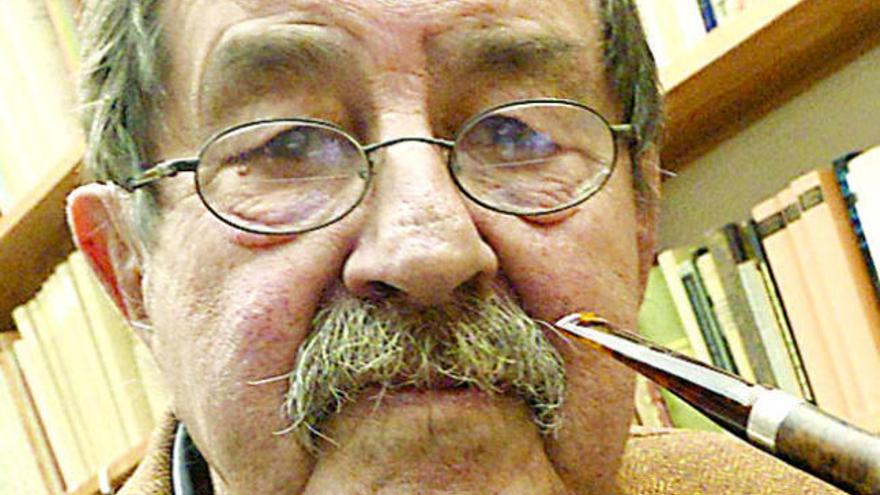 El nobel de Literatura Gunter Grass.