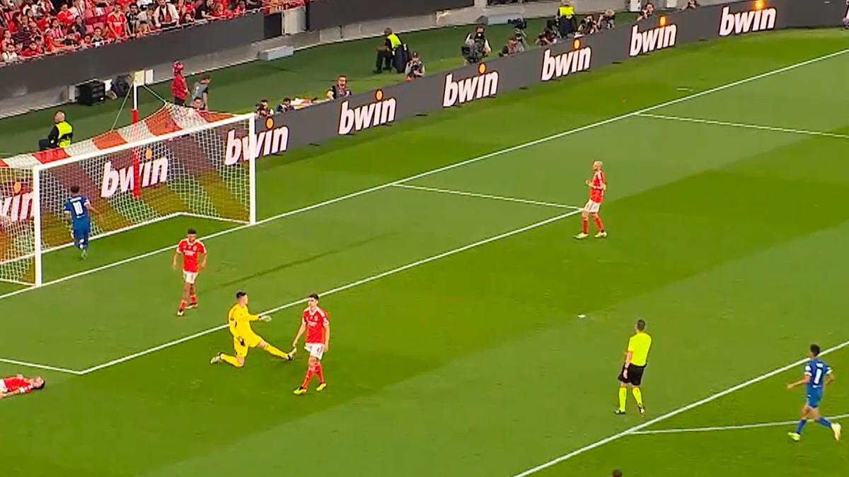 Benfica - Marsella | El gol de Pierre-Emerick Aubameyang