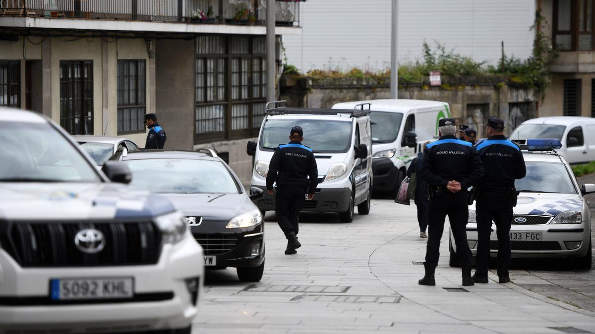 Agentes de la Policía Local de Pontevedra