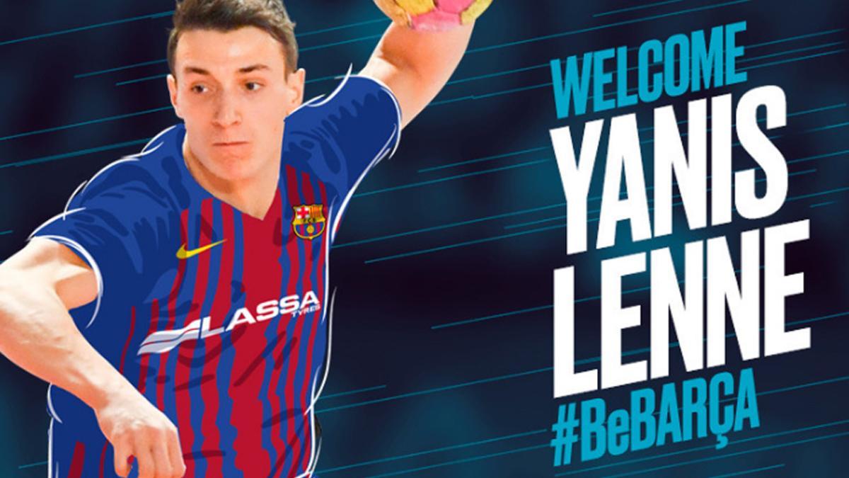 Yanis Lenne, nuevo jugador del FC Barcelona Lassa