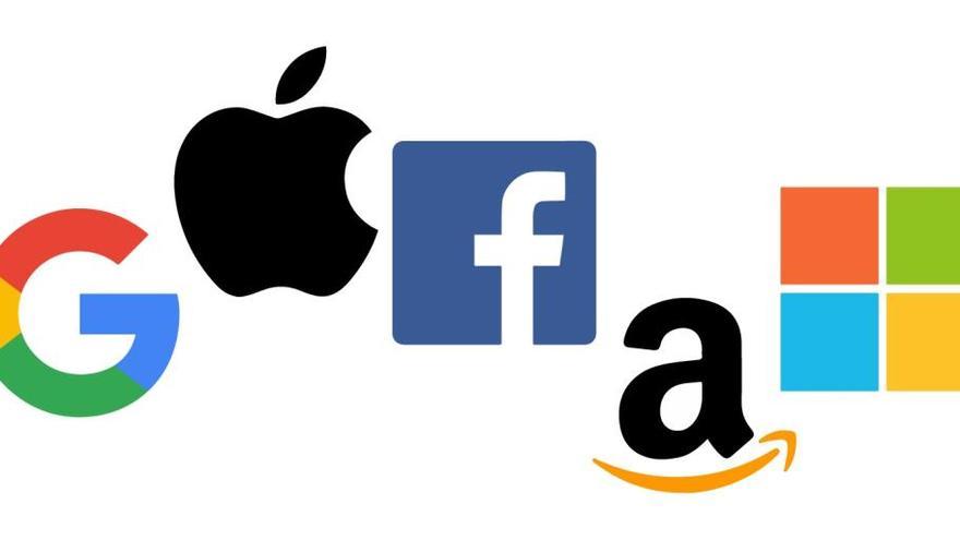 Les sigles Gafam responen a Google, Apple, Facebook, Amazon i Microsoft.