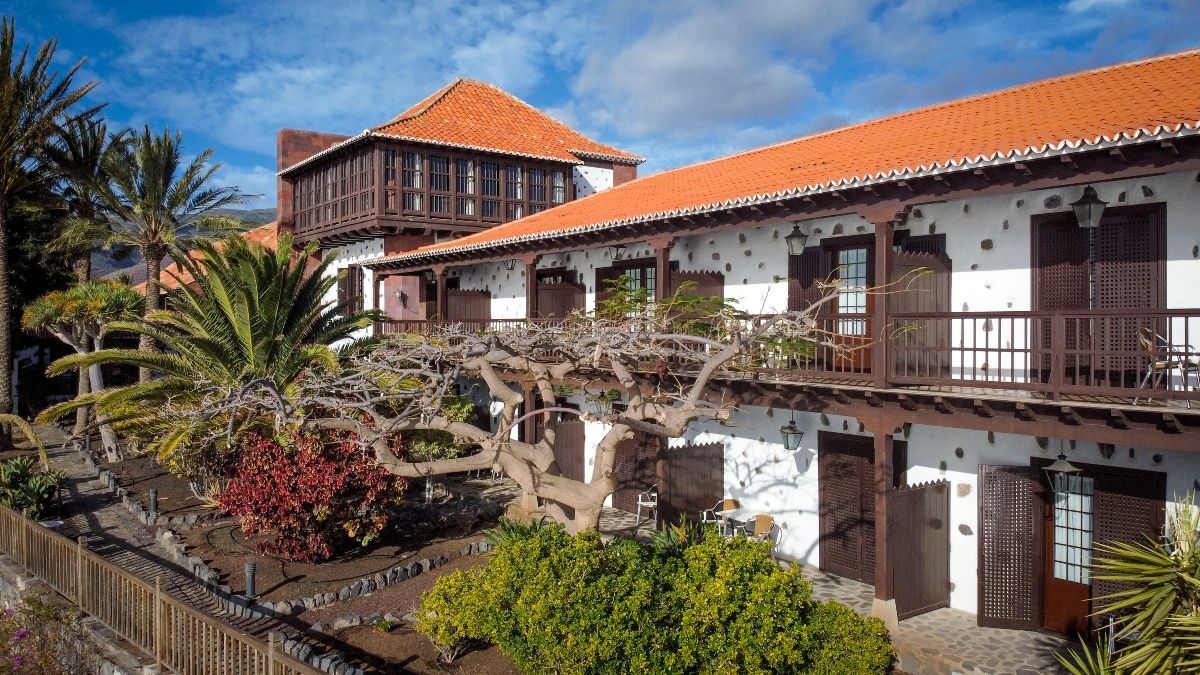 El parador de La Gomera cuenta con un estilo colombino.