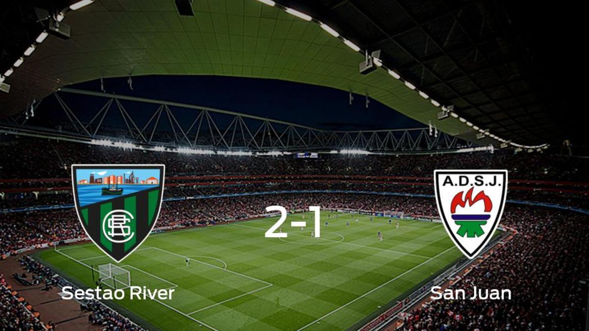 El Sestao River consigue la victoria en casa frente al San Juan DKE (2-1)