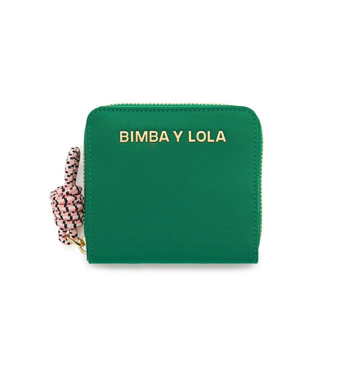 Cartera verde de Bima y Lola (precio: 52 euros)
