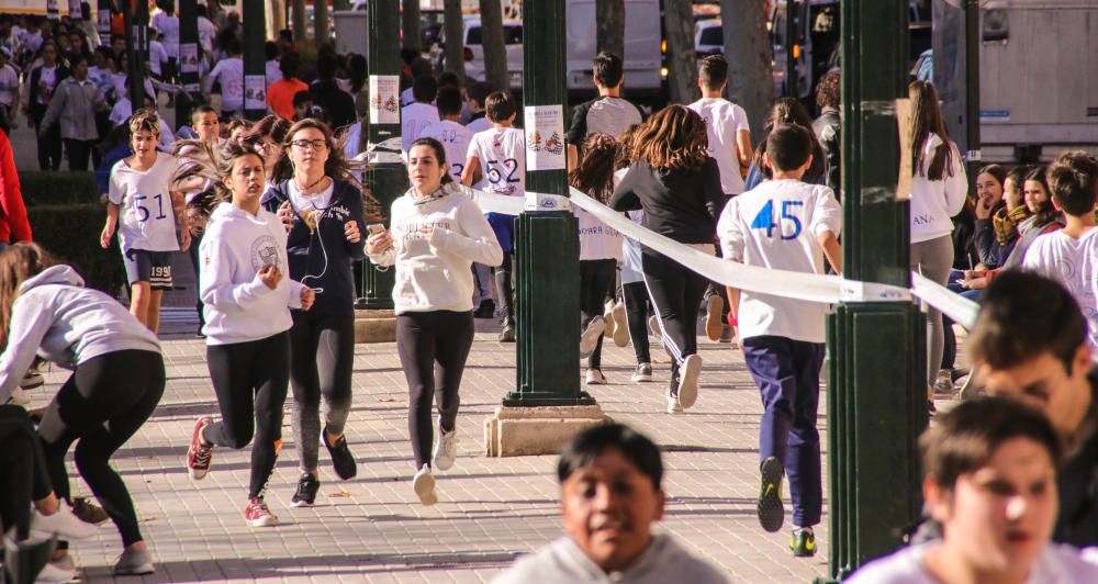 Carrera solidaria de Cotes Baixes en Alcoy