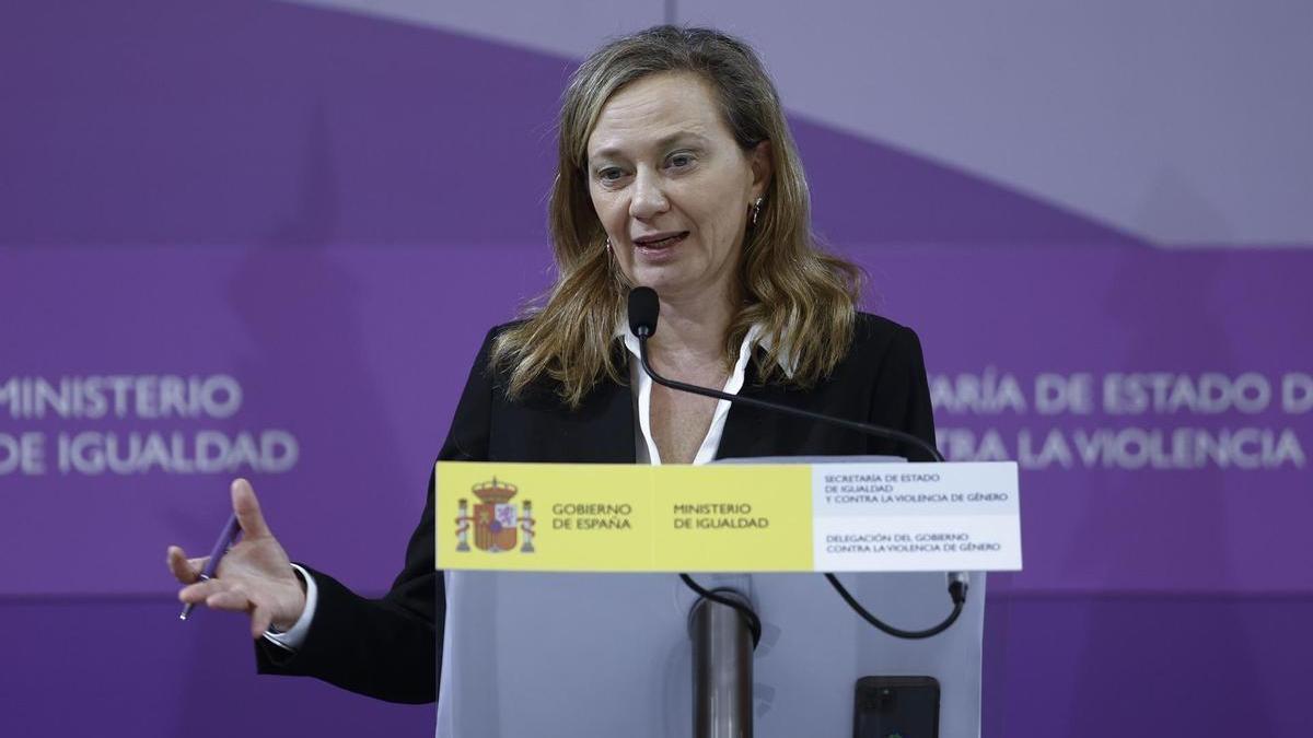 La delegada del Gobierno contra la Violencia de Género, Victoria Rosell.