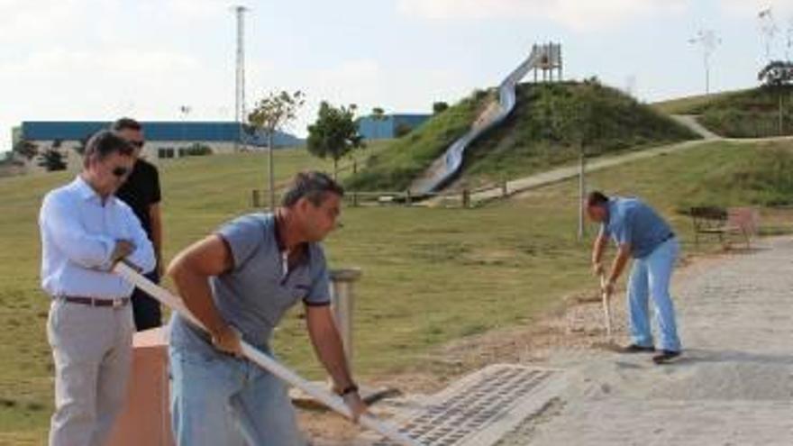 Obras en el parque Norte para frenar la erosión