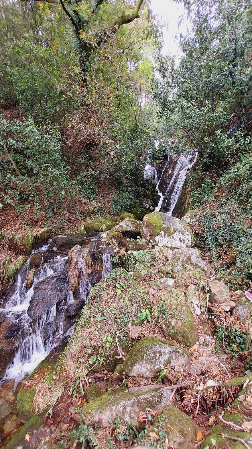 Vista del Parque Natural del Monte Aloia en otoño de 2022.