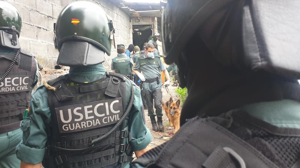 Nuevo golpe al tráfico de drogas en O Vao con varios detenidos