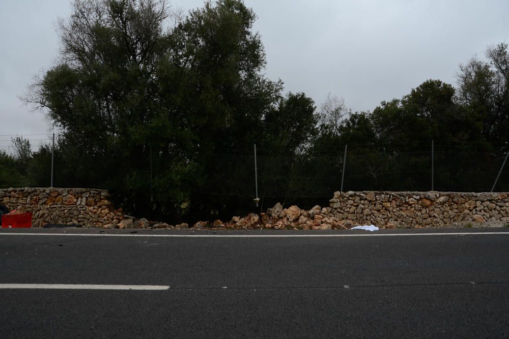 Dos muertos en la carretera vieja de Sineu