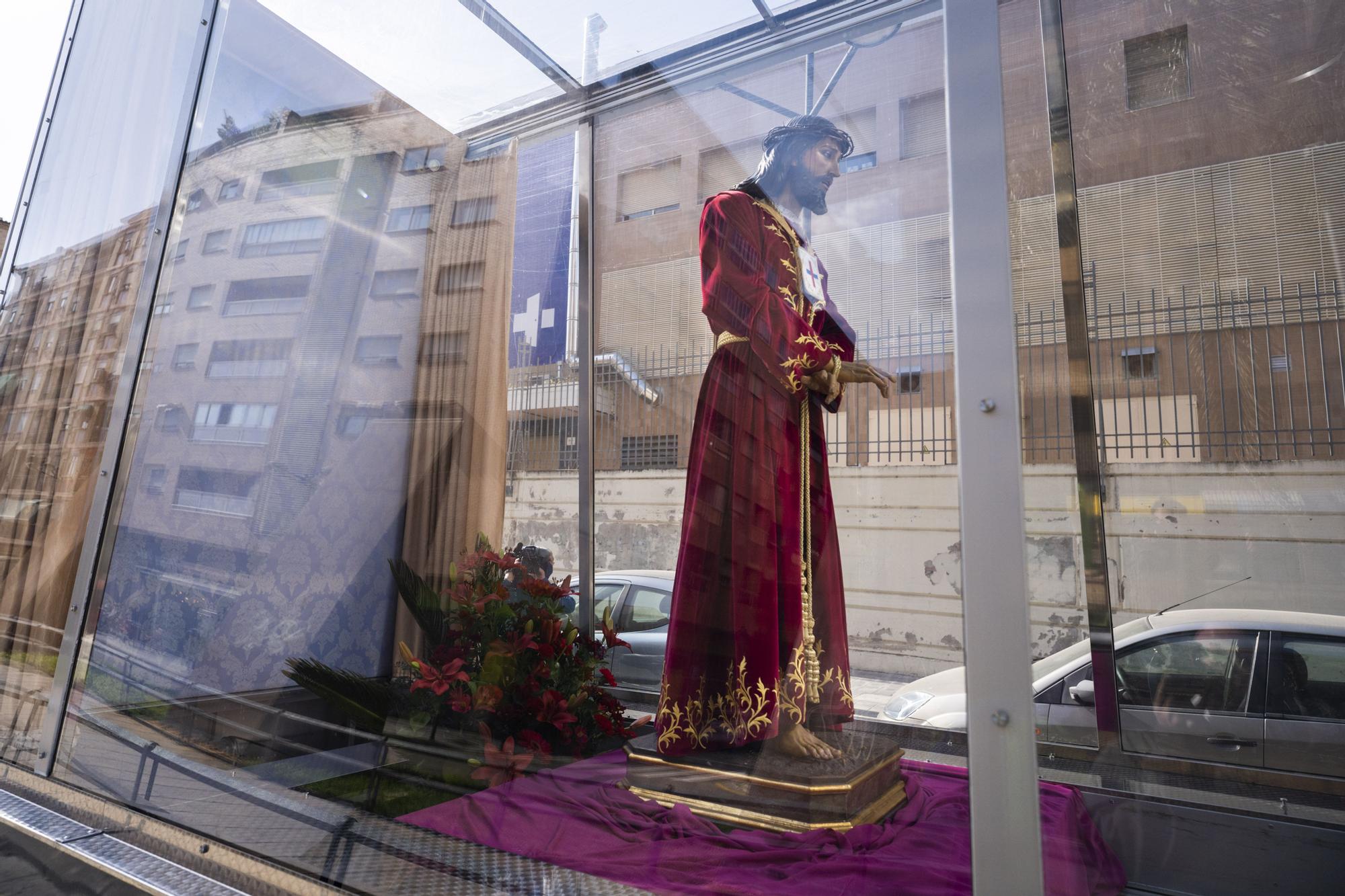 El Cristo de Medinaceli recorre València con el Maremovil