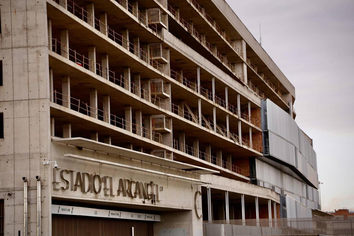 Vista exterior de la Preferencia del Bahrain Victorious Nuevo Arcángel.