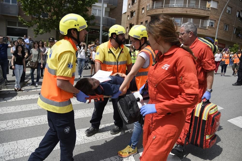 Simulacre a Manresa